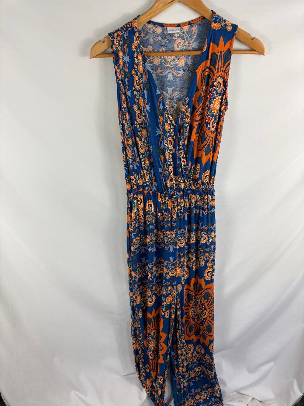 Lascana Sleeveless Boho Pattern Jumpsuit Size 2